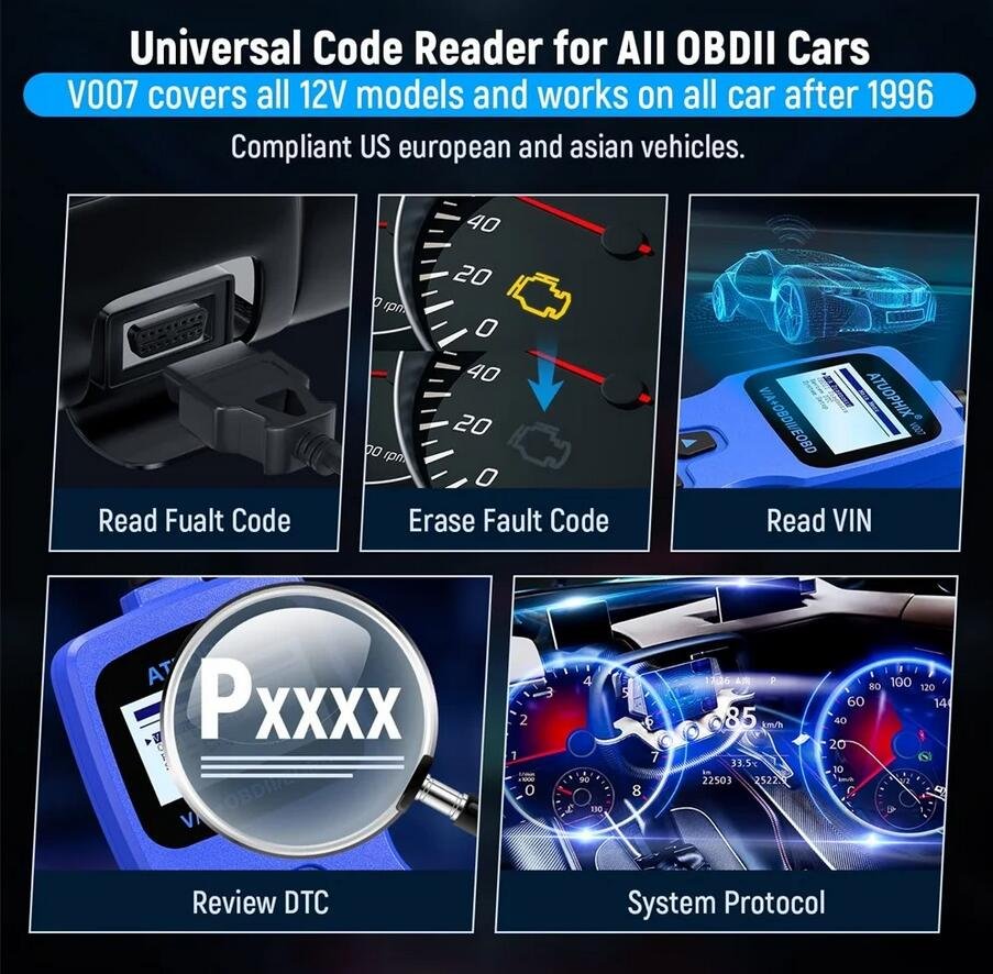 Nuovo Autophix V007 OBD2 Scanner Per Volkswagen VW Audi Skoda Seat - Foto 11