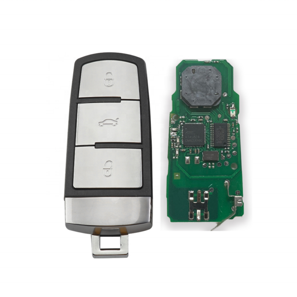 3 Buttons 434MHz 3C0959752BG /BA Smart Keyless Go Remote Car Keys for VW Passat CC Passat Magotan Golf 2010-2016 PCF7936 ID46