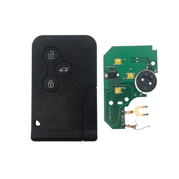 3 Buttons 433mhz Smart Card Remote Car Key for Renault Megane 2 3 II Scenic II Grand Scenic 2003-2008 PCF7947 ID46 Chip