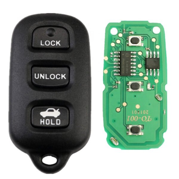 3+1 Buttons 315mhz Remote Car Keys For Toyota Highlander Camry Solara Corolla Sienna 2002 -2007 GQ43VT14T