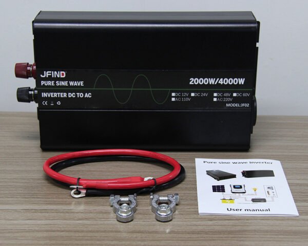 4000W Pure Sine Wave 220V DC to AC Car Inverter EU Standard Household High Power Converter - Image 10