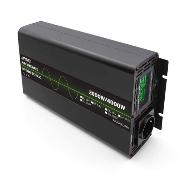 4000W Pure Sine Wave 220V DC to AC Car Inverter EU Standard Household High Power Converter - Image 5