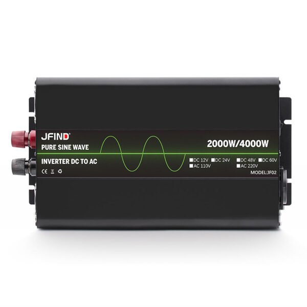 4000W Pure Sine Wave 220V DC to AC Car Inverter EU Standard Household High Power Converter - Image 4
