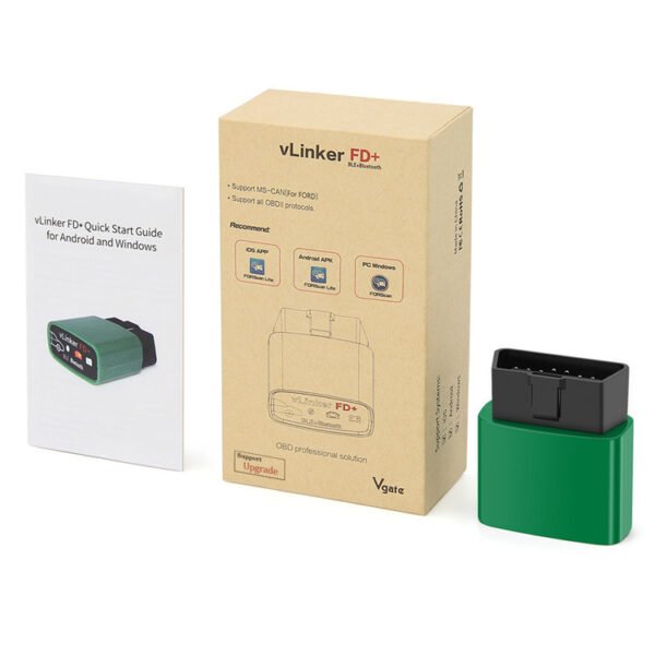VGATE vLinker FD+ OBD2 Bluetooth 4.0 Car Diagnostics Tool for FORD FORScan - Image 5