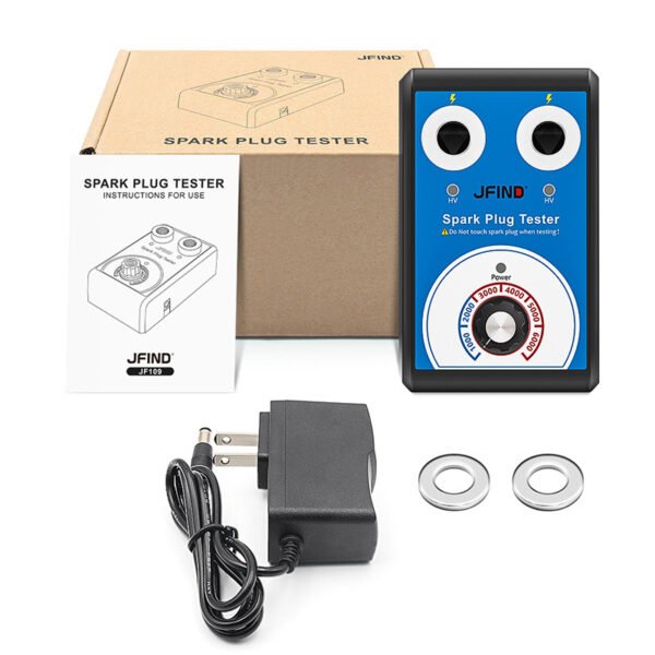 JFIND JF109 Car Spark Plug Tester Double Hole Burner Ignition System Detector - Image 4