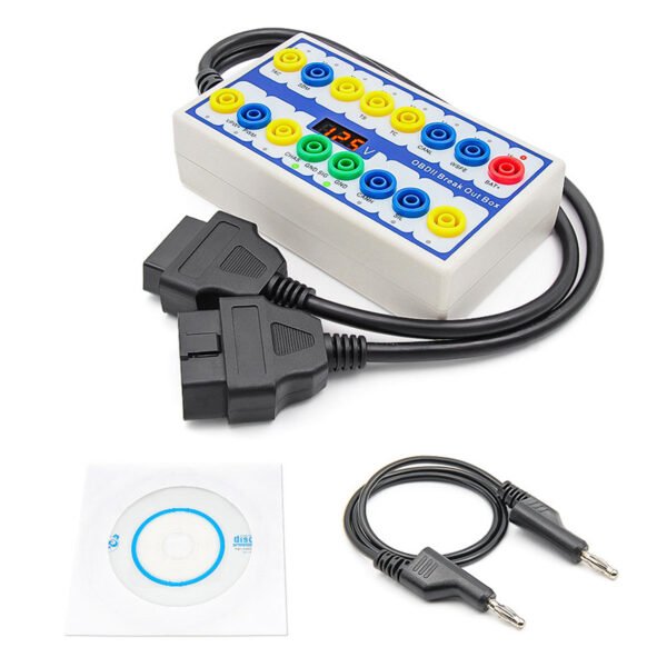 OBDII Protocol Detector & Break Out Box OBD2 Detector Signal Switching Box