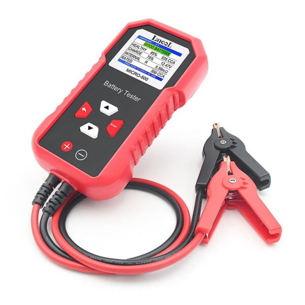 Lancol MICRO-500 12V&24V Battery Tester 40-3000 CCA Lithium Lead Acid Load Test Cranking Charging Test Battery Analyzer - Image 2
