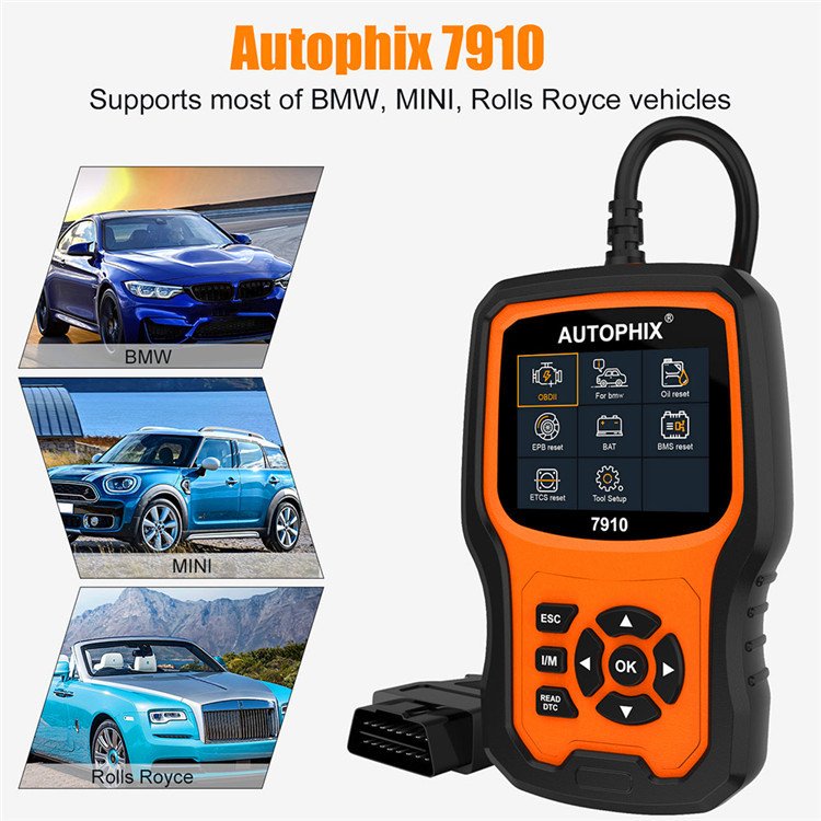 AUTOPHIX 7910 OBD2 All System Diagnostic Scanner
