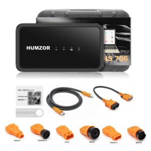 NexzSYS NS706 automotive diagnostic instrument with 6 adapters