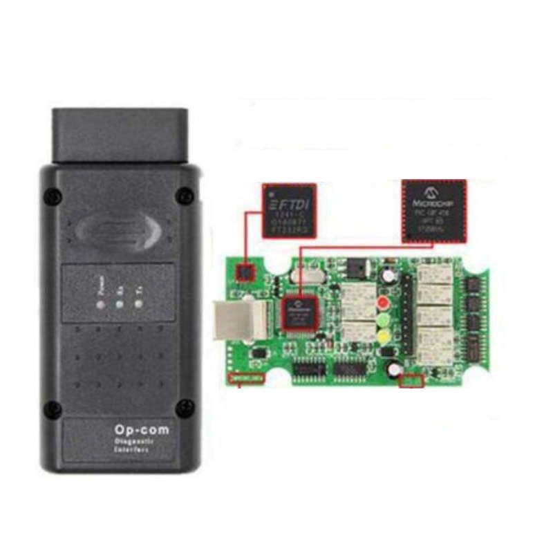 OP-Com for Opel V1.99 PIC18F458 FT23