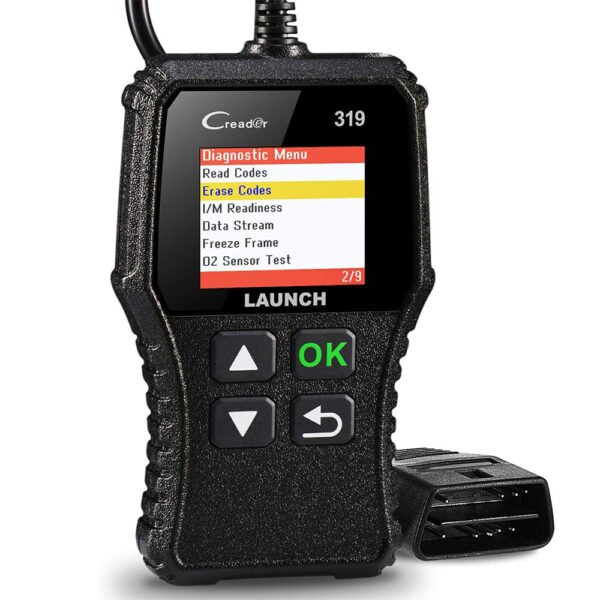 LAUNCH Creader 319 CR319 OBD2 Scanner Car Code Reader OBDII OBD 2 Scan Tool Check Engine Fault Code Read CR319 CR3001 Creader 3001