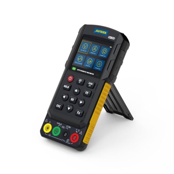 AUTOOL DM303 Tester Auto Diagnostic Digital Multimeter Oscilloscope Ammeter Analog Signal Test Ohmmeter Car Circuit Tester with K/CAN