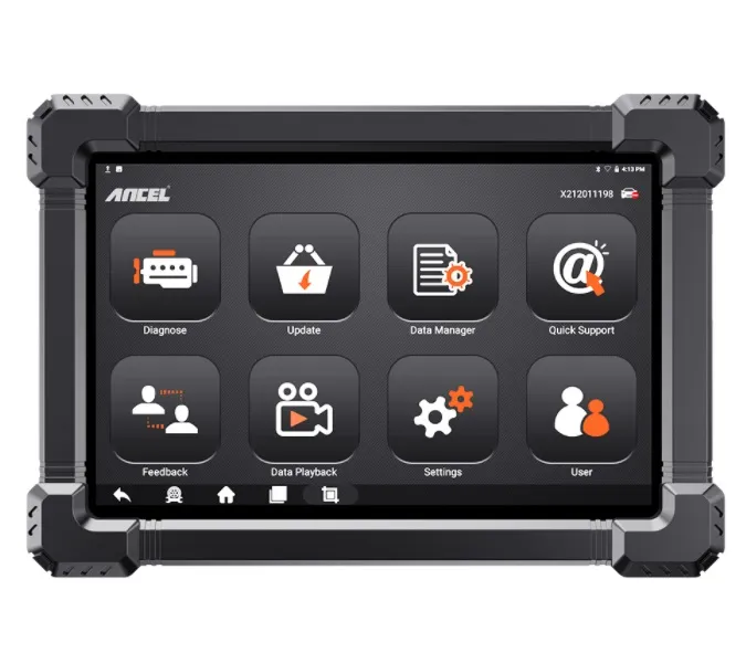 Ancel X7 OBD Diagnostic Tool Heavy Duty Truck Full System Diagnostic Scanner Coding programming