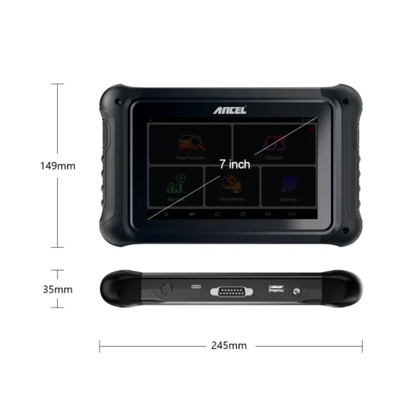 ANCEL DP500 Car Key Programmer IMMO Diagnostic Tool Odo Instrument Cluster Adjustment ODO OBD2 Scanner Key Programming Tool - Image 5