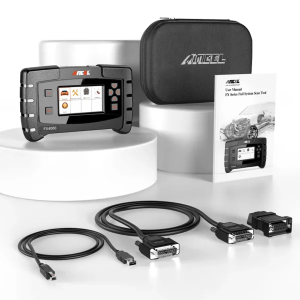 Ancel FX4000 OBD2 Automotive Scanner Full System Car Diagnostic Tool ABS SRS Oil Reset Code Reader - Image 4