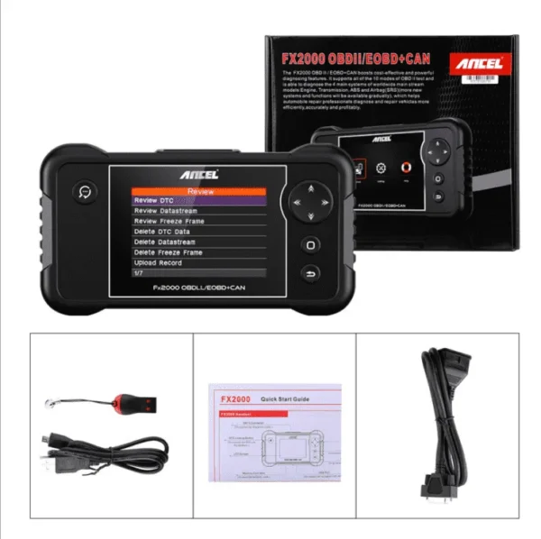 Ancel FX2000 OBD2 Code Reader OBDII Scanner For Engine /ABS - Image 4