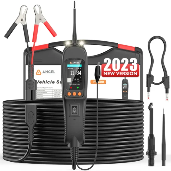 ANCEL PB500 Automotive Circuit Tester 12V 24V Voltage Power Scanner Power Circuit Probe Kit