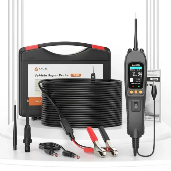 ANCEL PB500 Automotive Circuit Tester 12V 24V Voltage Power Scanner Power Circuit Probe Kit - Image 2