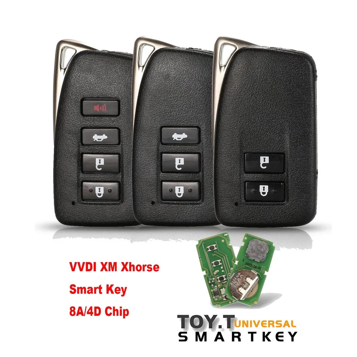Remote Car Key VVDI XM Xhorse 8A/4D Chip For LEXUS ES350 IS/ES/GS/NX/RX/GX GS300 GS350 IS250 ES250 NX200 Smart Car Key