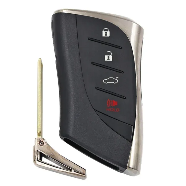 3/4-Button Keyless Entry Smart Key Case Shell For Lexus 2018-2020 ES350 LC500 LC500h LS500 LS500h GX460 LS500 UX250h - Image 2