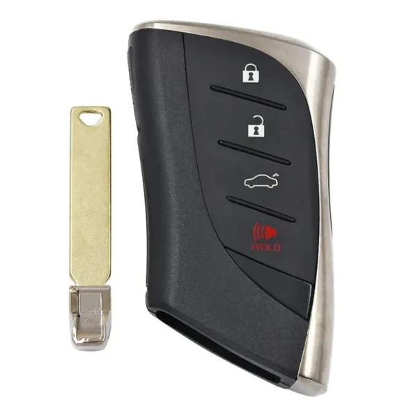 3/4-Button Keyless Entry Smart Key Case Shell For Lexus 2018-2020 ES350 LC500 LC500h LS500 LS500h GX460 LS500 UX250h - Image 3