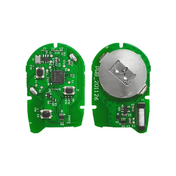 KYDZ Ford Transit WM VM 2006-2014 433MHz ID63 Electric Chip PN:6C1T15K601AG FO21 Blade Black/Blue Head 3 Buttons Remote Key - Image 3
