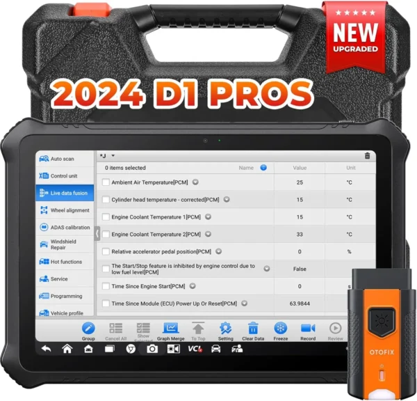 OTOFIX D1 PROS Car Diagnostic Tool with Android 11.0 Support ECU Coding, 40+ Service, Full System, FCA AutoAuth - Image 4
