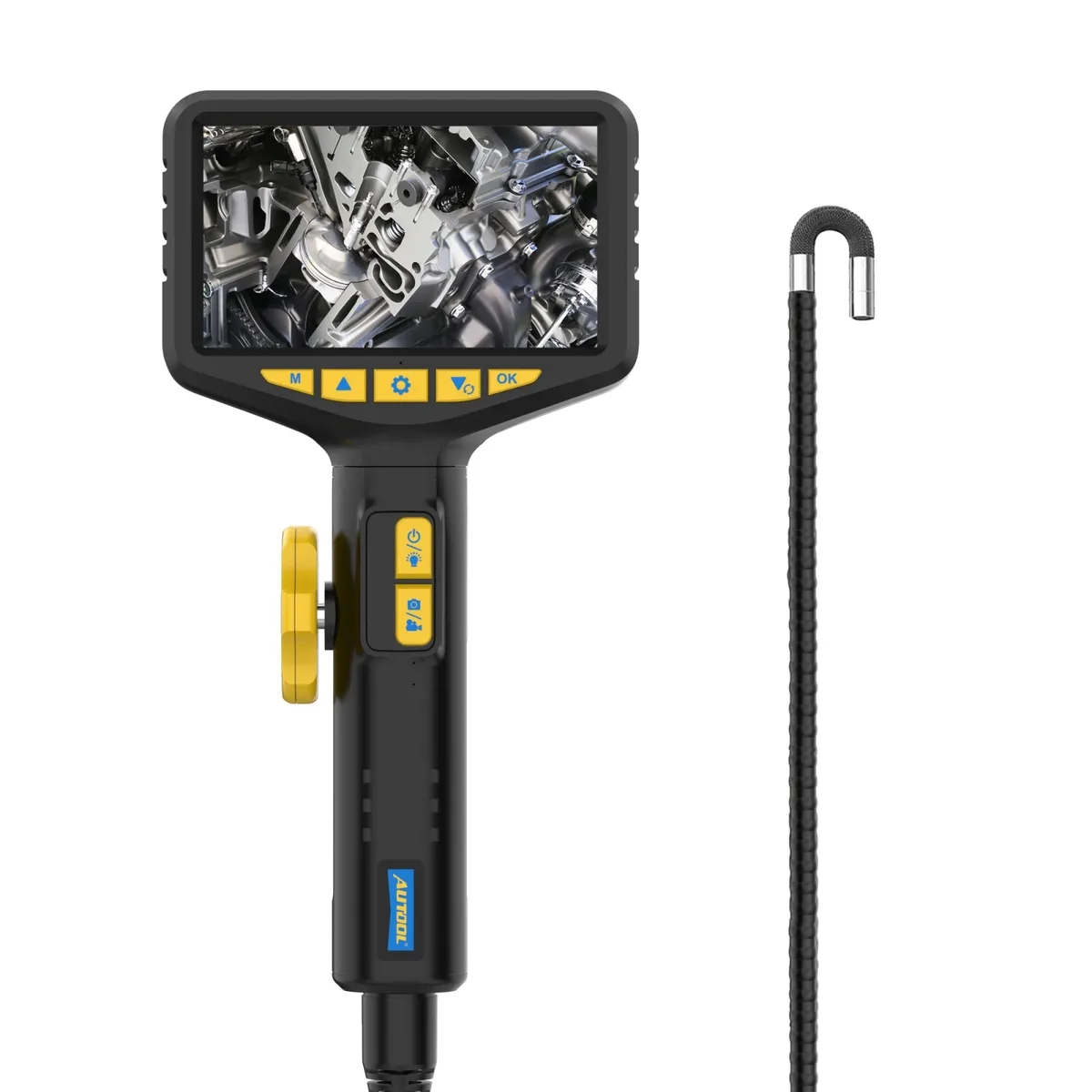 AUTOOL SVB305 Automotive Industrial Endoscope with Light 1080 HD Autofocus Endoscope Inspection Camera Lens for IMG & Video