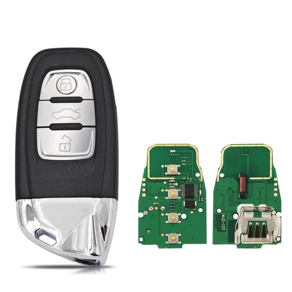 3 Buttons Luxury Modified Smart Remote Key Fob for Lamborghini Style for Audi 8T0959754C 8T0959754D 315MHz/433MHz/868mzh 4A Chip - Image 2