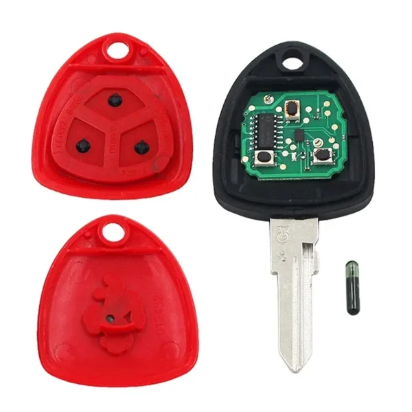 Smart Remote Control Car Key With 1/3 Buttons 433MHz ID48 Chip Fob For Ferrari F430 2005 2006 2007 2008 2009 - Image 7