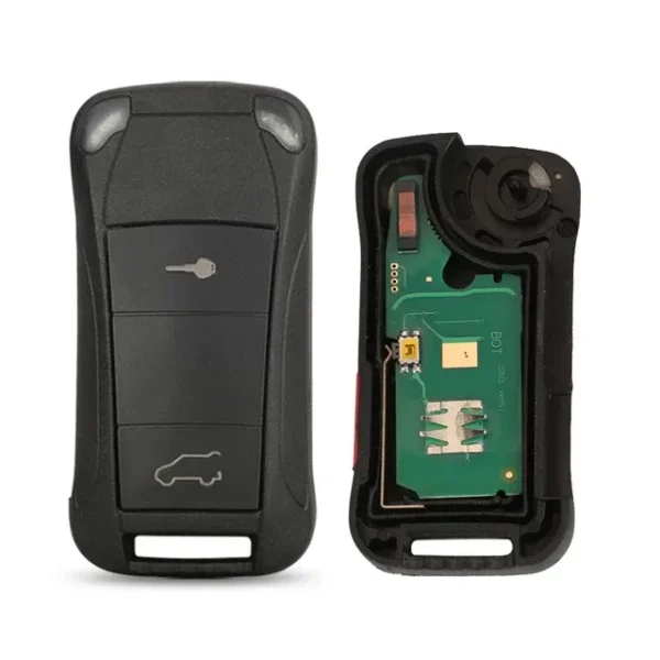 Car Key For Porsche Cayenne GTS 2/3/4 buttons Remote 315/433MHZ Flip Folding Car Key Shell ID46 PCF7946 - Image 11