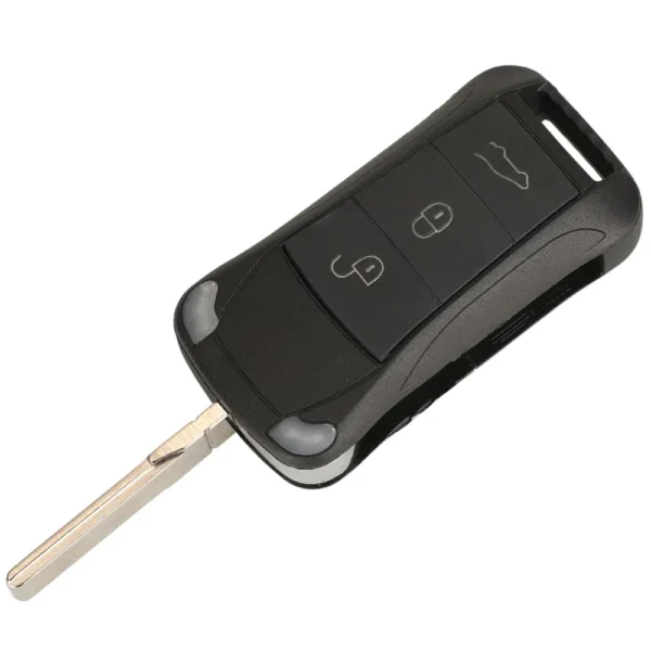 Car Key For Porsche Cayenne GTS 2/3/4 buttons Remote 315/433MHZ Flip Folding Car Key Shell ID46 PCF7946 - Image 4