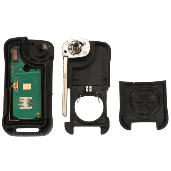Car Key For Porsche Cayenne GTS 2/3/4 buttons Remote 315/433MHZ Flip Folding Car Key Shell ID46 PCF7946 - Image 8