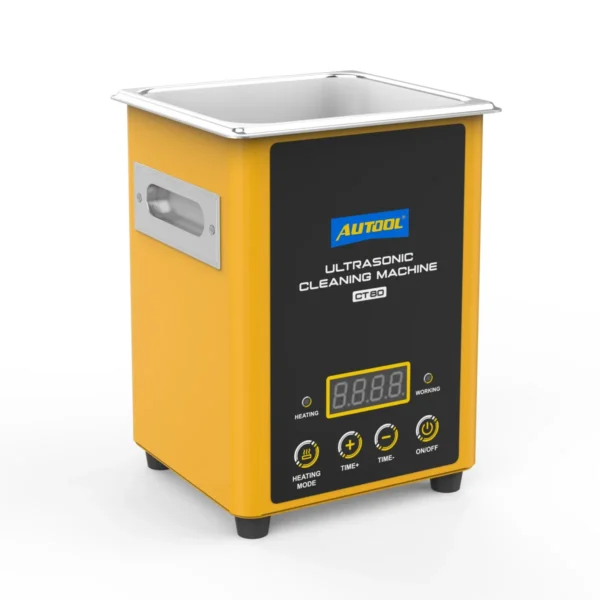 AUTOOL CT80 110V/220V Ultrasonic Cleaners 2L with Timer and Heater 40kHZ Ultrasonic Cleaning machine for Parts Glasses and Car Cleaning
