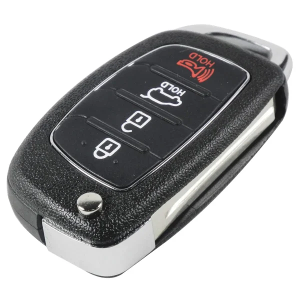 Remote Flip Key Fob for Hyundai Elantra Accent Ix35 IX45 I30 Solaris Tucson I20 Santa Fe 315/433mhz ID46 Chip - Image 2