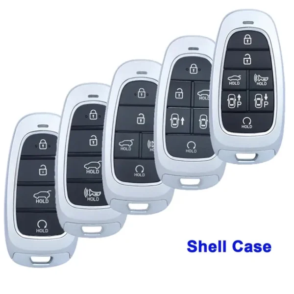 Smart Remote Key Shell Case Fob for Hyundai Sonata Palisade Tucson Santa Fe Nexo Santa Cruz 2019 2020 2021 2022 2023