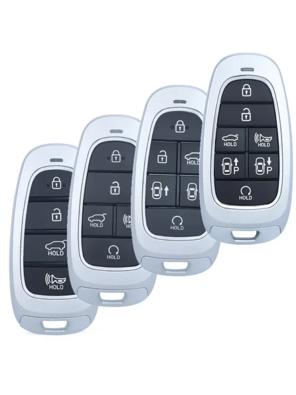 Smart Remote Key Shell Case Fob for Hyundai Sonata Palisade Tucson Santa Fe Nexo Santa Cruz 2019 2020 2021 2022 2023 - Image 2