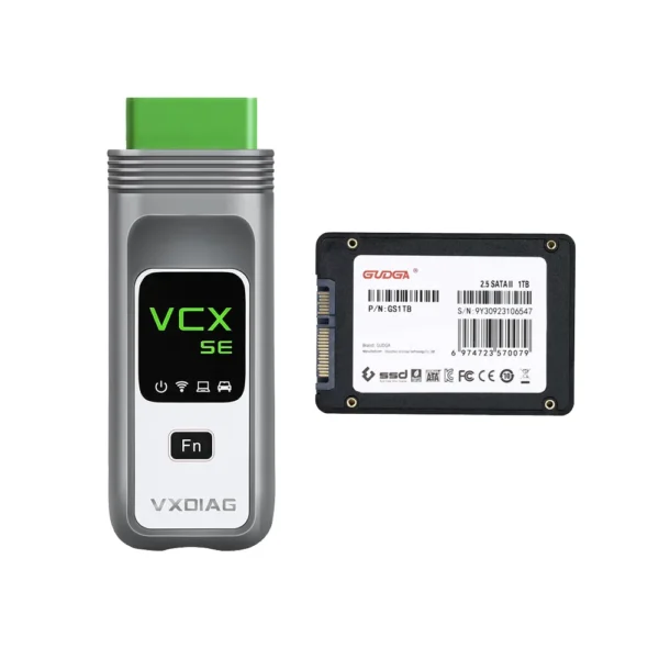 VXDIAG VCX SE DoIP for BMW, BENZ 2 in 1 with 1TB Software SSD