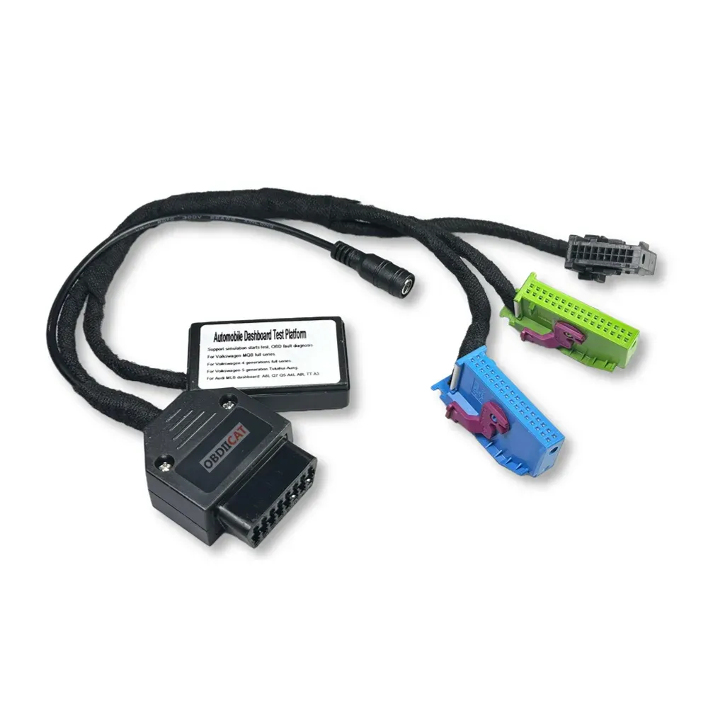 Car MQB MLB Cluster Test Platform Dashboard Cable Kit for VW 4 5 generation for Audi A6 A8 A4 Q5 Q7 MLB Car Power On Instrument - Image 4