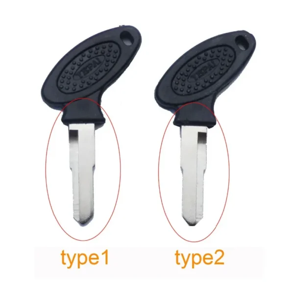 Key Blank Left Right Blade Keys for Motorcycle Scooter Moped ATV GY6 KYMCO - Image 6