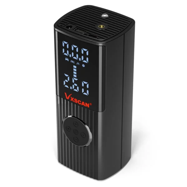Tire Inflator Portable Air Compressor,Wireless Inflatable Pump, Air Pump Suitable for Car Bike Ball Cigarette Lighter and Power Supply 2-1 - Image 3