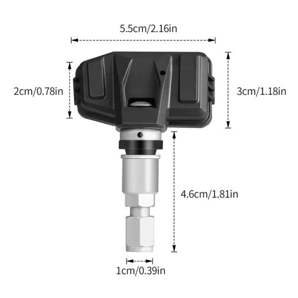 TYPE-BMW3-433 Universal Programmable TPMS Sensor - Image 3