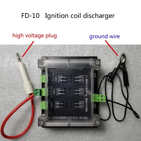 Automobile Ignition Coil Test Discharger Voltage Leakage Tester IG80 Ignition Coil Testing FD-10 For QDB-3A QDB-2A TDB-3A Tester - Image 5
