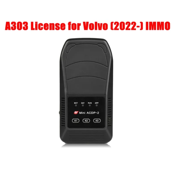 Yanhua Mini ACDP-2 A303 License for Volvo (2022-) IMMO work with ACDP-2 Module20