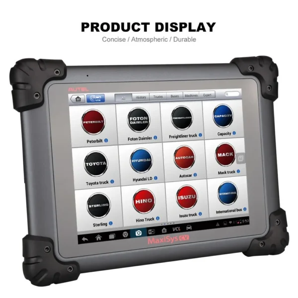 Autel MaxiSys MS908CV Diagnostic Scan Tool for Heavy Duty Truck & Commercial Vehicles - Image 4