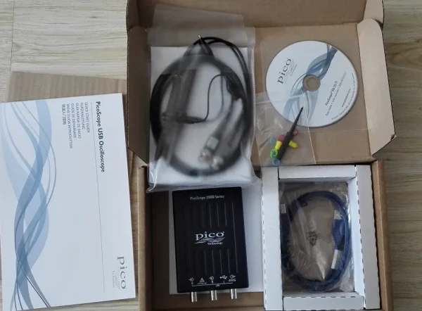PicoScope 2205A 2 Channel 25MHz USB Oscilloscope With Probes - Image 5