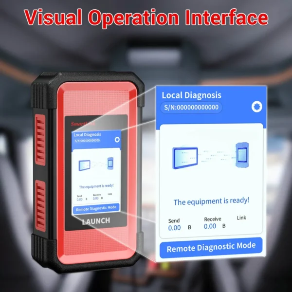 Launch X431 V+ 4.0 10.1inch Tablet with X-431 SmartLink C 2.0 Heavy-duty Truck Module for Commercial Vehicles/ Passenger/ New Energy Car - Image 13