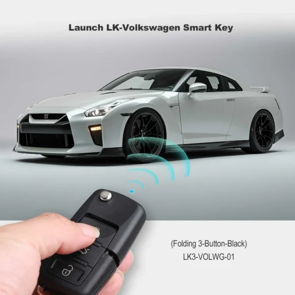 Launch LK3-VOLWG-01 LK-Volkswagen Smart Key (Folding 3-Button-Black) 5pcs/lot - Image 7
