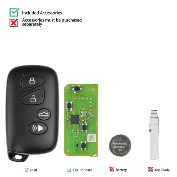 2023 XHORSE XSTO03EN TOY.T XM38 Universal Smart Key - Image 2