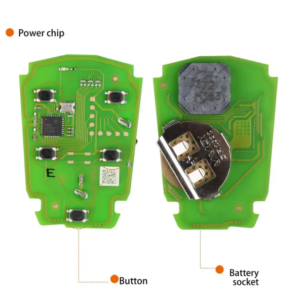 2023 XHORSE XSCD01EN TOY.T XM38 Universal Smart Key 5pcs/lot - Image 4